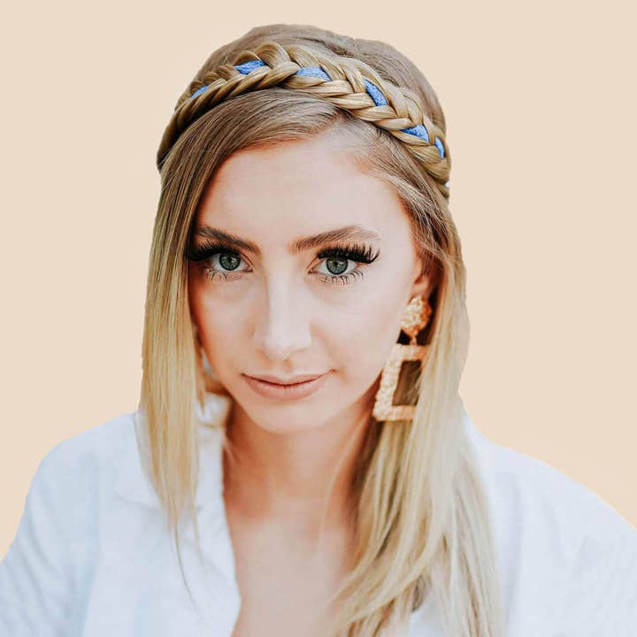 Madison Braids - Wholesale Fashion Headband - Women's - Madison Braids Women's Lacey Two Strand Headband Hair Braid