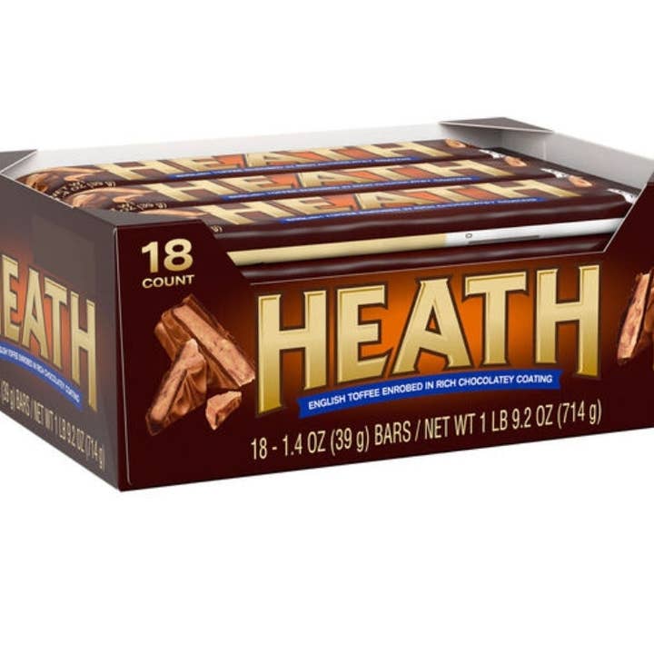 Go Direct Foods - Wholesale Chocolate Bar - HERSHEYS HEATH BAR 18 pack0