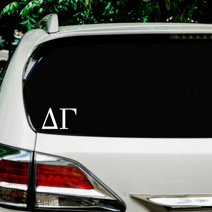 DG | Delta Gamma | Vinyl Decal | Car Decal | Laptop Decal | Transfer Decal | for wholesale by My Vinyl Cut