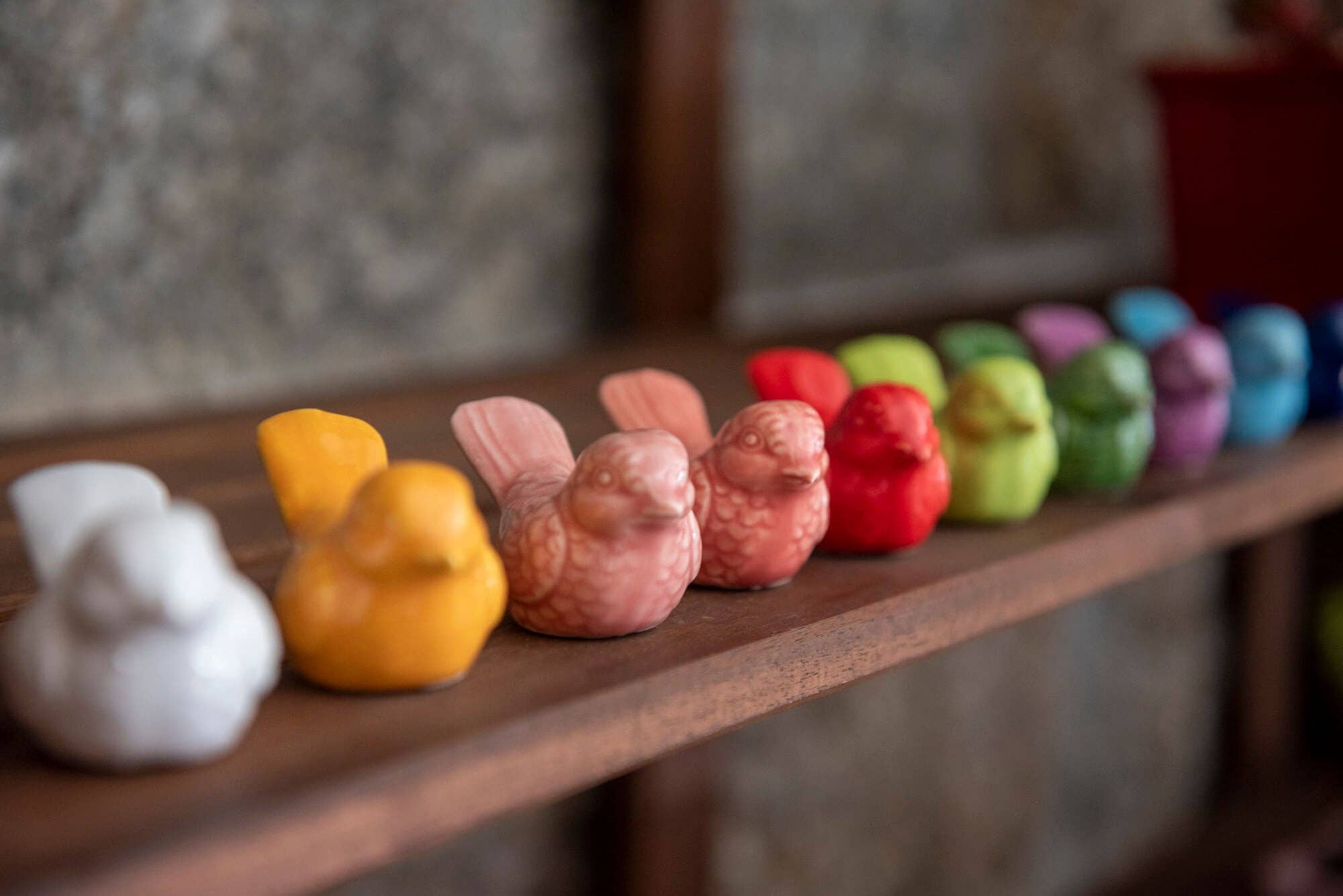 Vasos Quadrados by EM – Estatueta decorativa por atacado – PASSARINHO DE CERÂMICA26