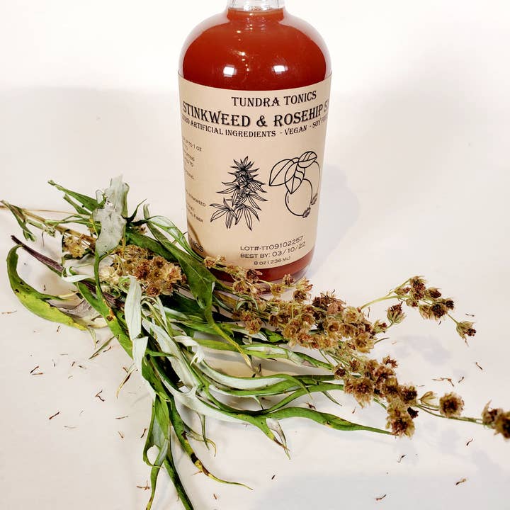 Tundra Tonics - Wholesale Gearomatiseerde siroop - Wilde rozenbottel, Alaskan Alsem, Raw Fireweed Honingsiroop2