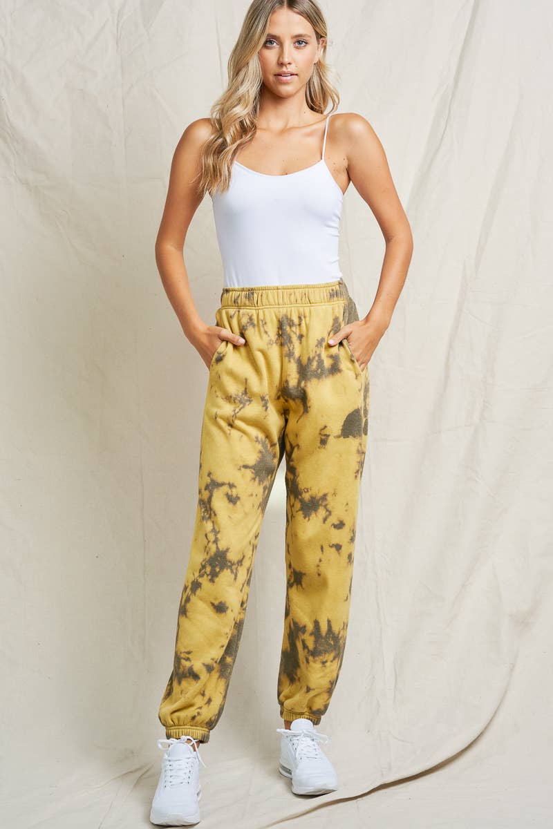 lalamia - Wholesale Pants - Women's - MPT28065C-TD-ARMY/MUSTARD0