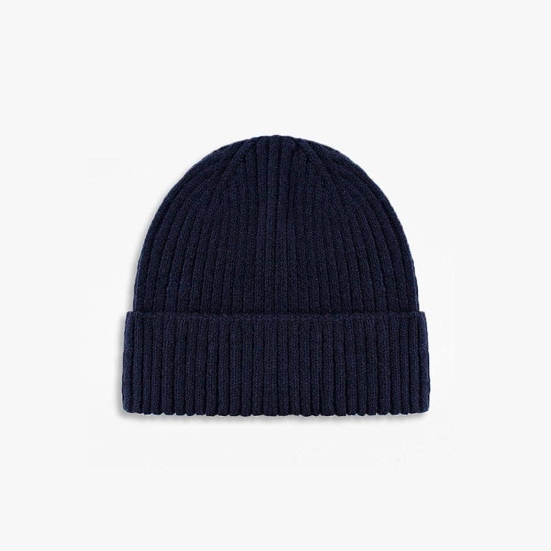 Funkyrel® Atzbranding Limited - Vente Bonnet – femme - Haila - Bonnet tricoté uni en acrylique2