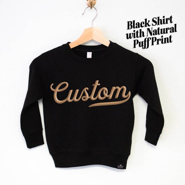 Sonrise State - Wholesale Sweatshirt - Kids - Boy's CUSTOM EMBOSSED Puff Print Sweatshirt, Toddler & Youth5