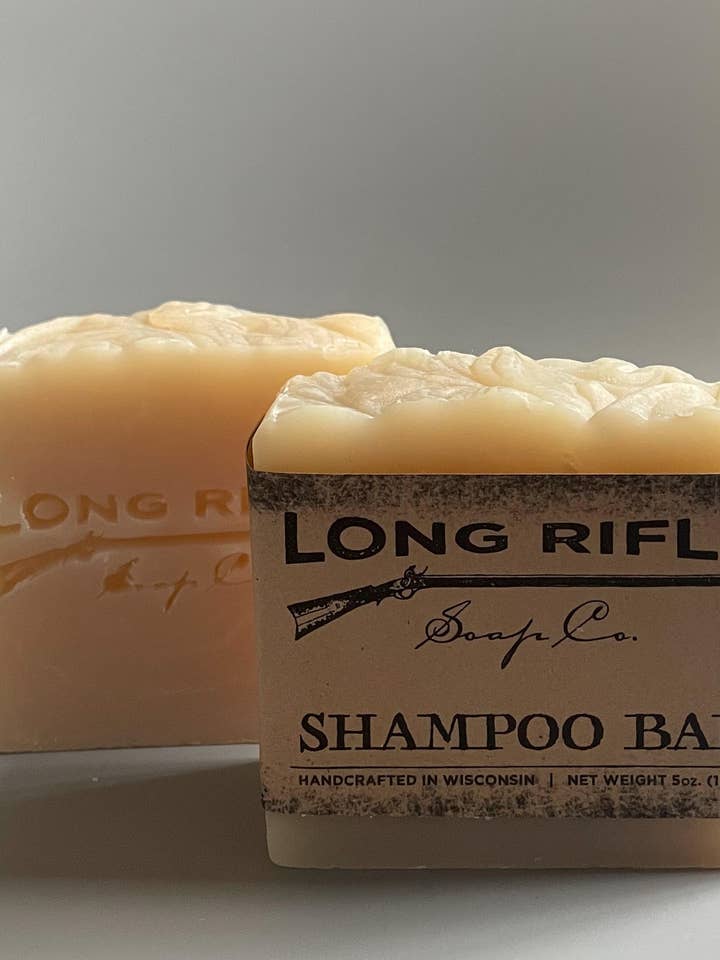 Shampoo Bar - Eco-Friendly, All Natural for wholesale by Long Rifle Soap Company