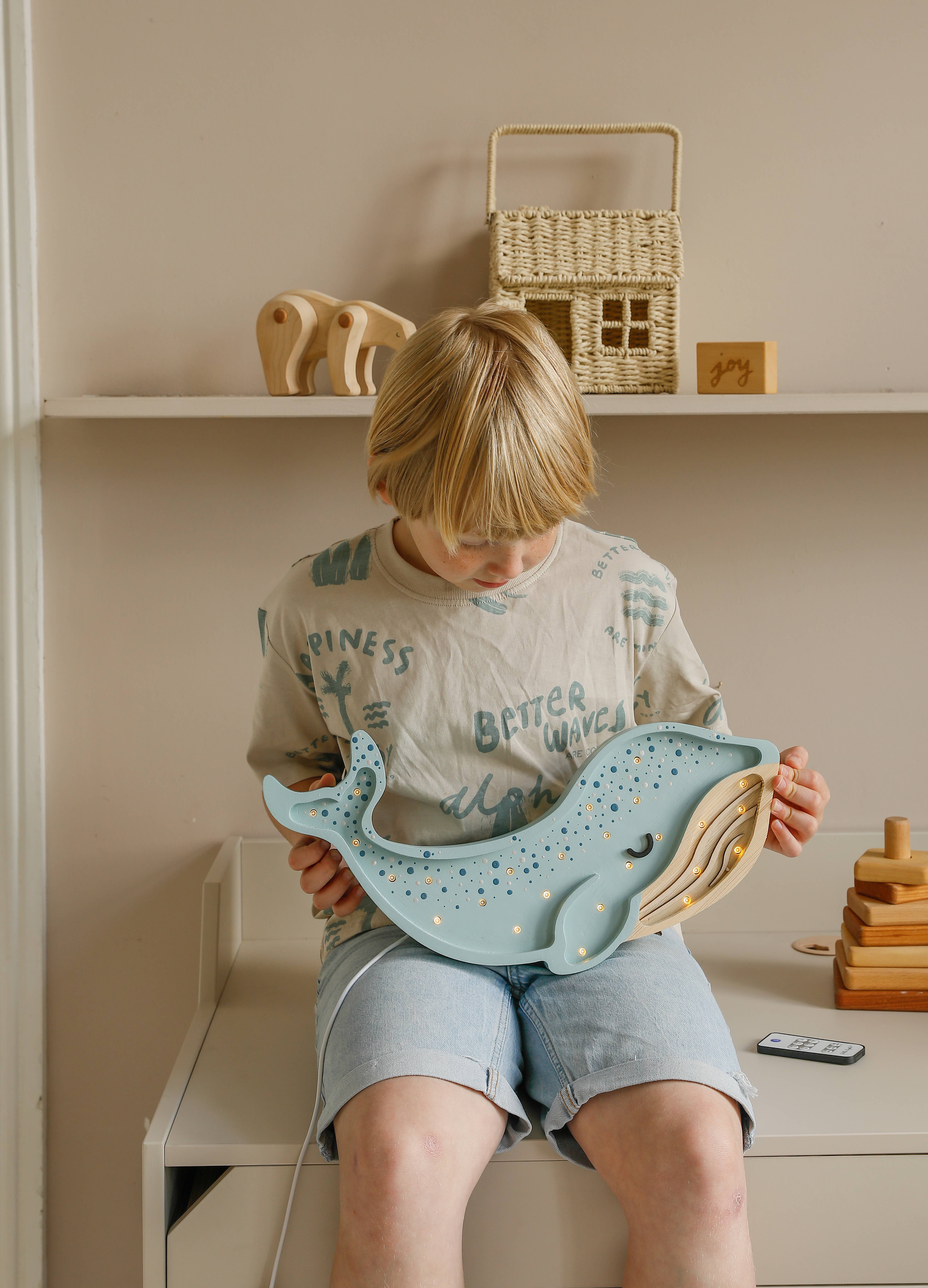 Little Lights - Vente Veilleuse - Enfant et bébé - Petite Lampe Baleine Little Lights14