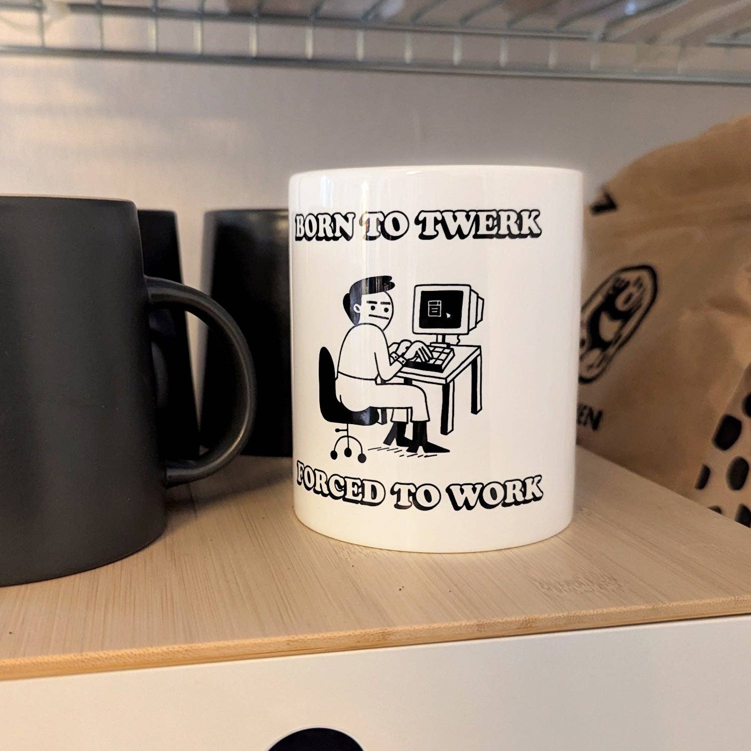 War and Peas - Wholesale Coffee Mug - Born To Twerk Mug2