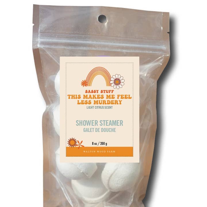 Walton Wood Farm Corp. - Wholesale Shower Steamer/Bomb - This Makes Me Feel Less Murdery Shower Steamers0