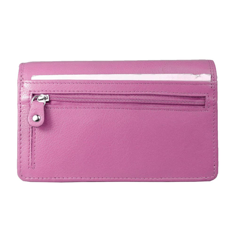 Arrigo - Wholesale Wallet - Women's - Wallet Leather Ladies RFID - Leather Woman Harmonica Wallet15