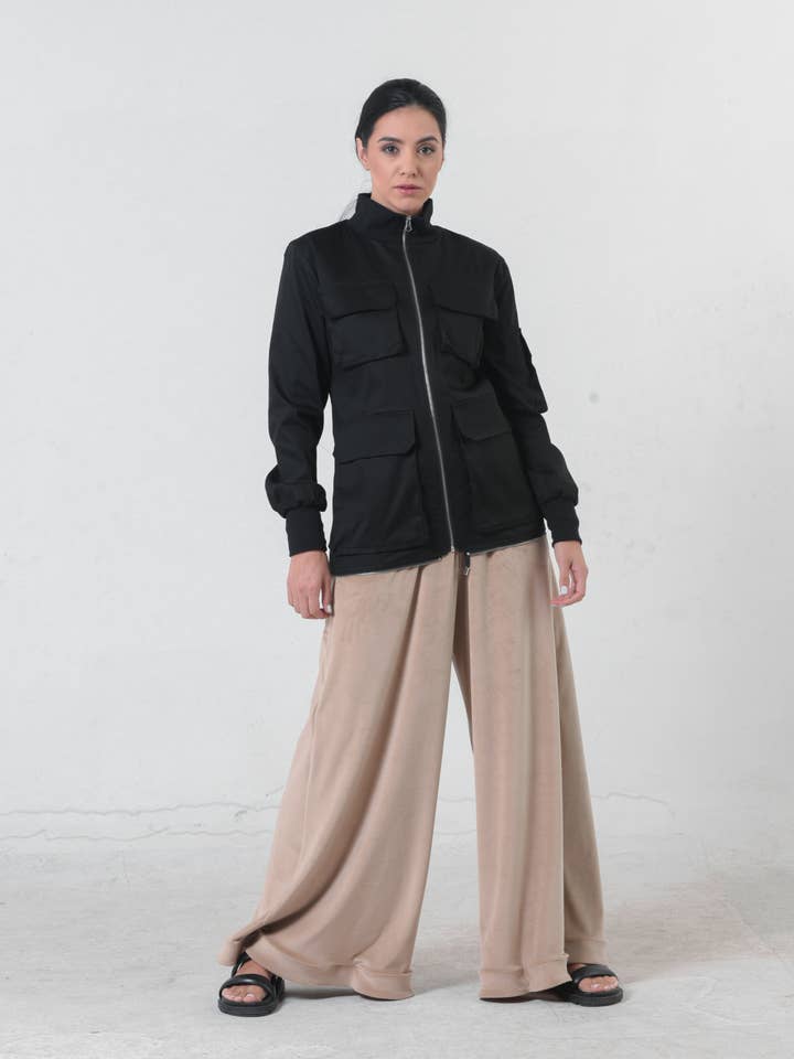 Metamorphoza - Wholesale Jacket - Women's - Avant Garde Zipper Jacket7