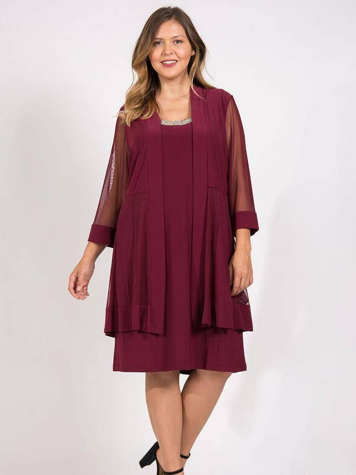 Kort klänning för brudens mor grossist för wholesale av Kos Couture