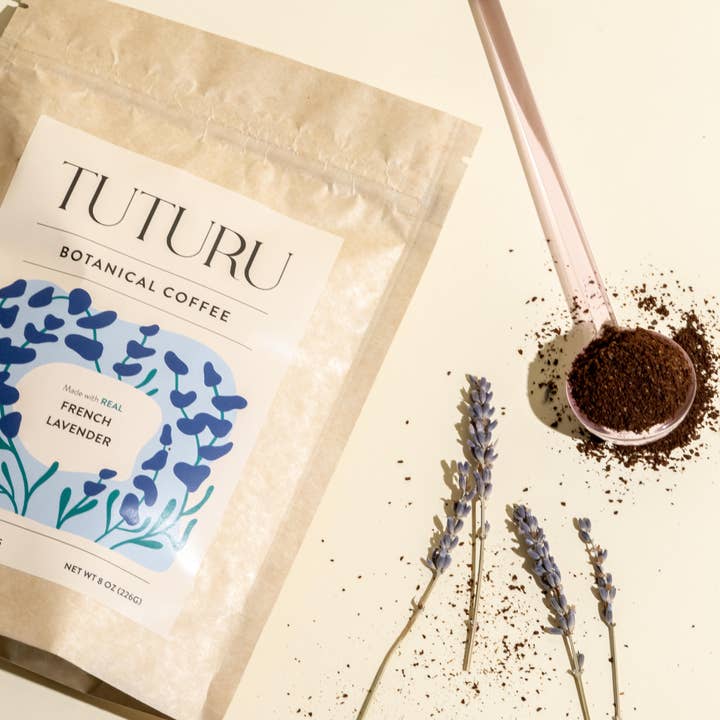 Tuturu Botanical Coffee - Wholesale Coffee Beans - French Lavender Coffee | Made with Real Lavender