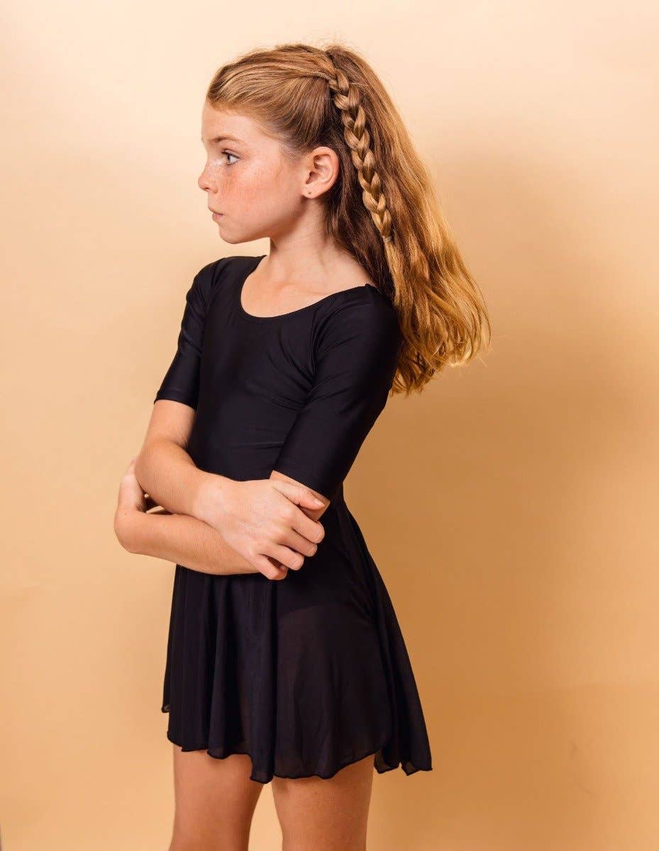 Leveret Pajamas - Wholesale Leotard - Kids - Kids Skirt Leotard1