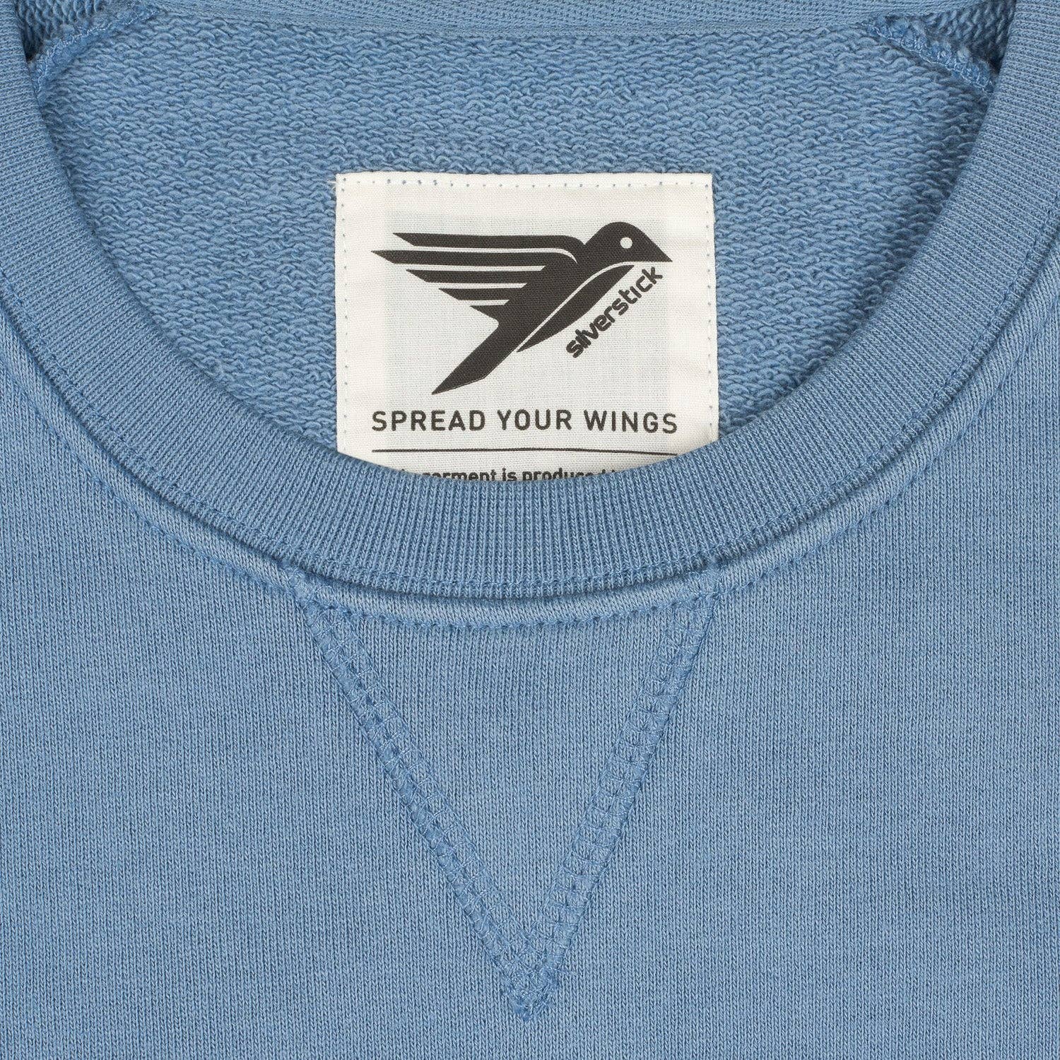 Faded Denim Nias Organic Cotton Sweat for wholesale on Faire3