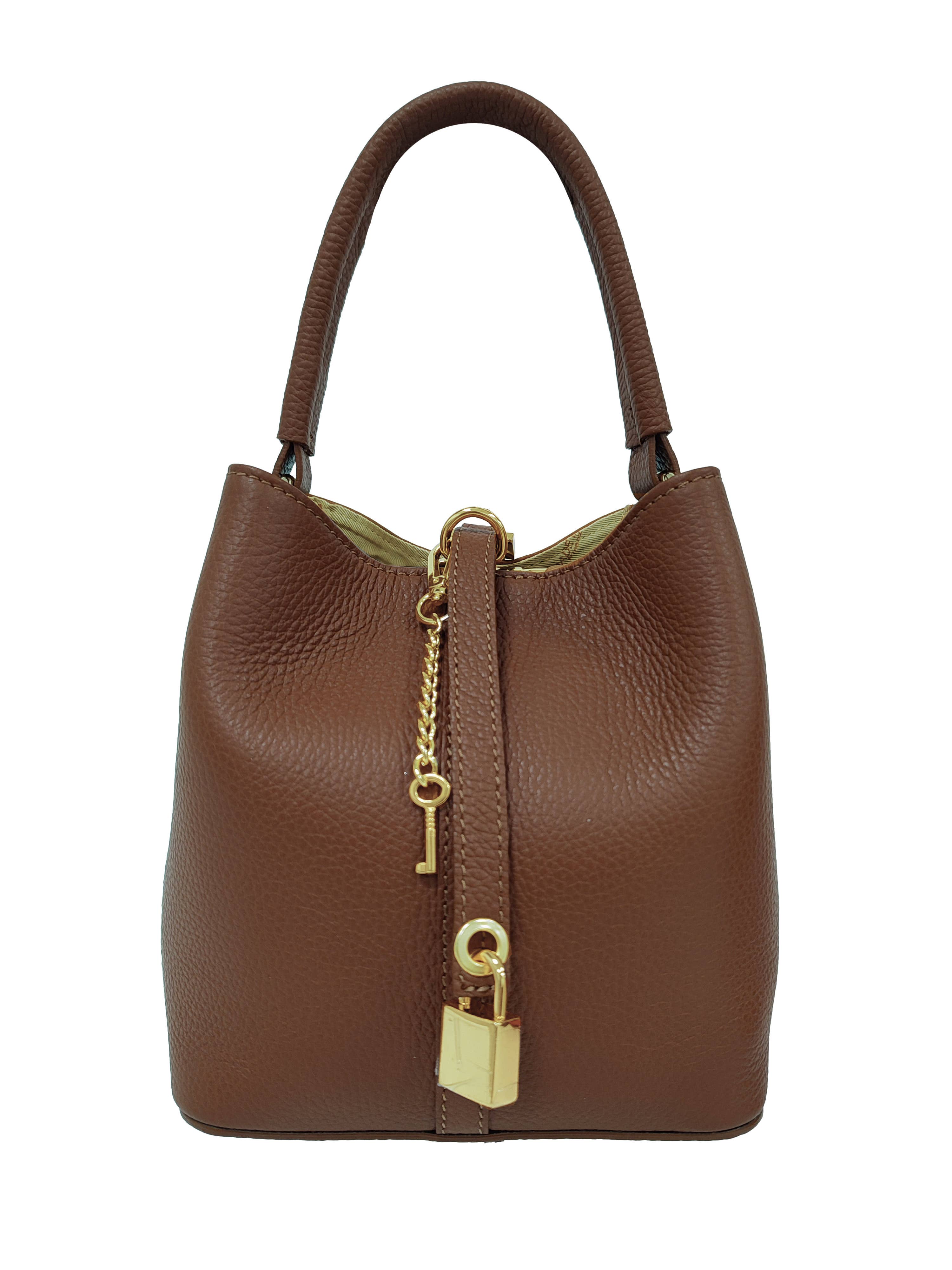 Florence Leather - Vendita all'ingrosso Tracolla - Donna - Borsa a secchiello7