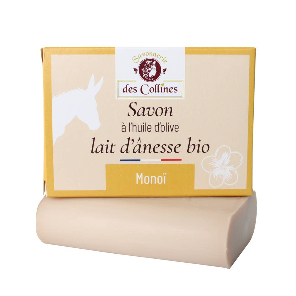 Savonnerie des Collines - Wholesale Bar Soap - Monoi donkey milk soap