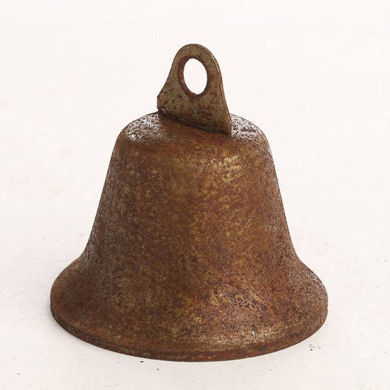Factory Direct Craft - Wholesale Bell - Rusty Tin Liberty Bell - 1-1/4" H x 1-1/2" Dia.4