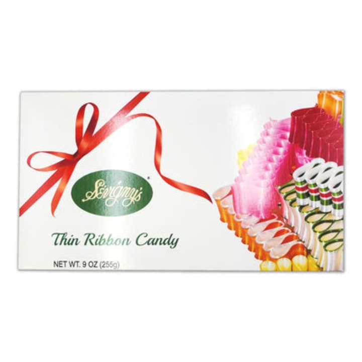 I Got Your Candy – wholesale Hårt godis – Sevigny's Thin Ribbon Candy Vit Låda 9oz - 12ct