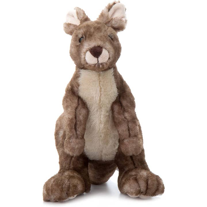 12" (29cm) Wild Onez Kangaroo Stuffed Australian Plush for wholesale by The Petting Zoo
