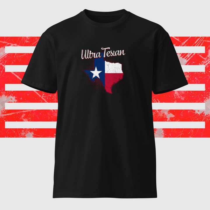 Camiseta premium unisex Ultra Texan para venta al por mayor de Mixed Texan Store