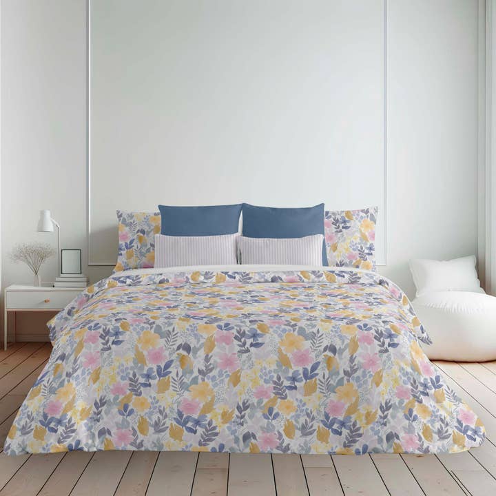 Gisborne 100% Cotton Duvet Cover With Buttons for wholesale by SG HOGAR