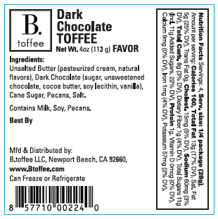 B. Toffee & Treats - Wholesale Toffee - Father's Day Custom 4oz Toffee Boxes3