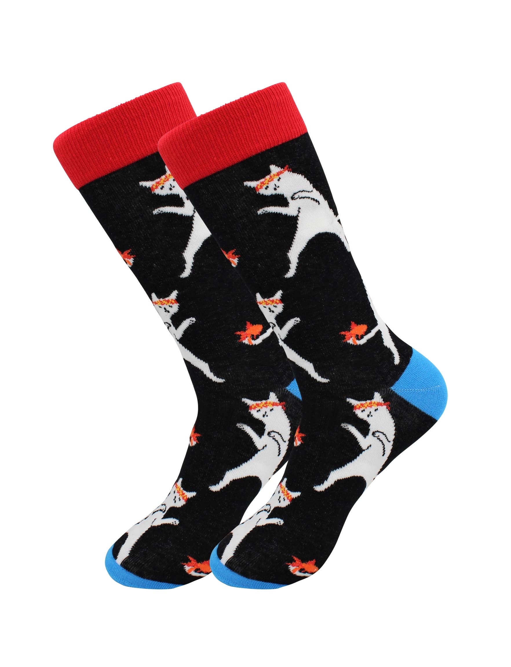 Real Sic - Wholesale Socks – Unisex - Sick Socks- Cute Karate Kitten Cat Socks For Men and women