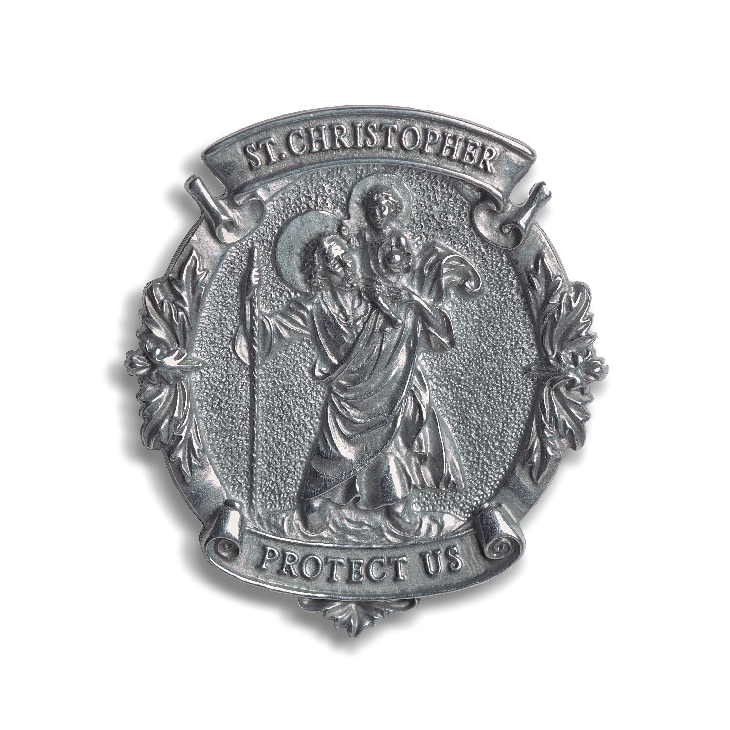 Roman - Wholesale Keepsake Coin/Token - St Christopher Visor Clip Carded; 6 Assorted 36-pc w/Display5