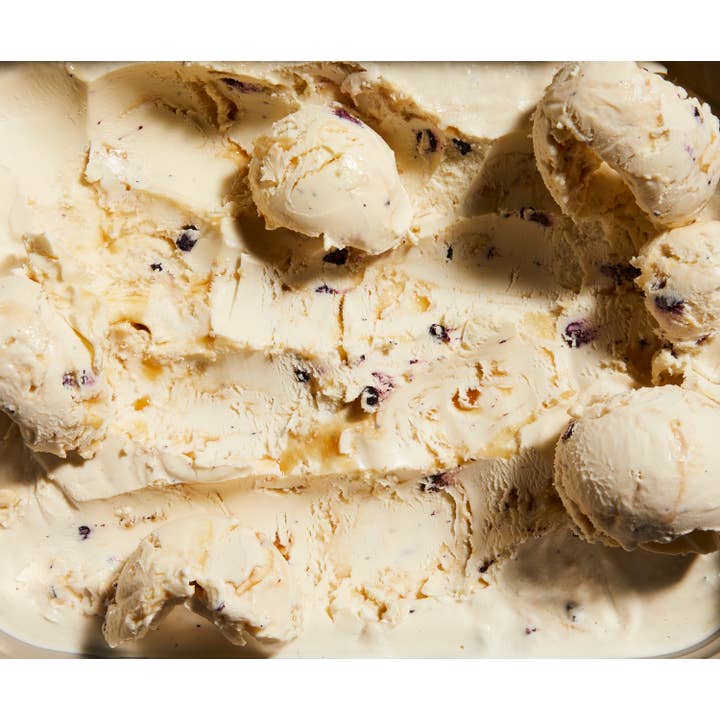 Alec's Ice Cream - Wholesale Ice Cream/Sorbet - Honey Blueberry Lavender Organic A2 Ice Cream