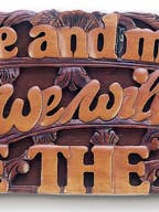 Plq-Wie für mich/mein Haus-8"X28" für den Großhandel von H.J. SHERMAN COMPANY, INC.