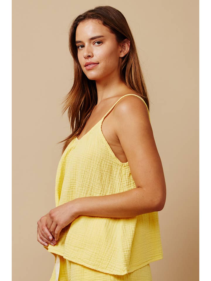 9seed - Wholesale Tank Top - Women's - PLAYA tank top in lightweight gauze2