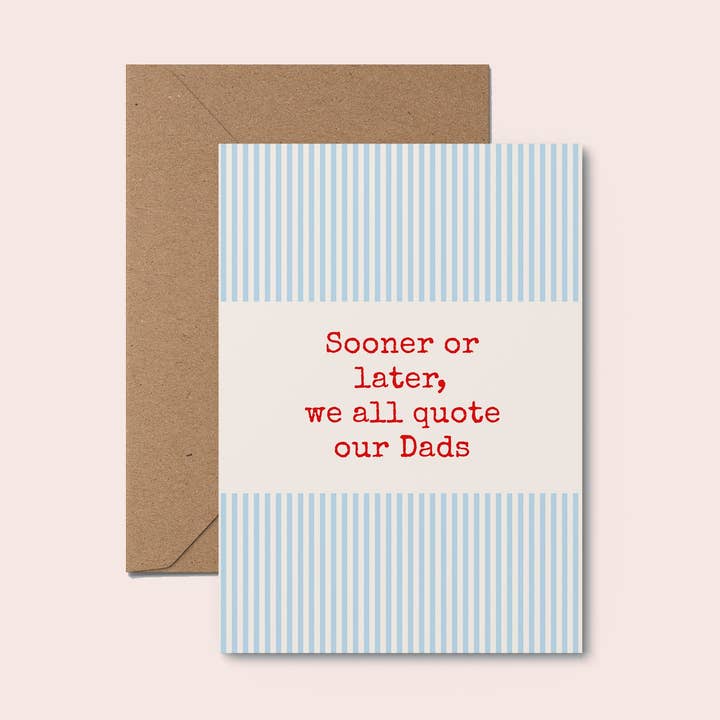 Vi citerer alle vores far-kort for engroshandel hos Moonshine Prints