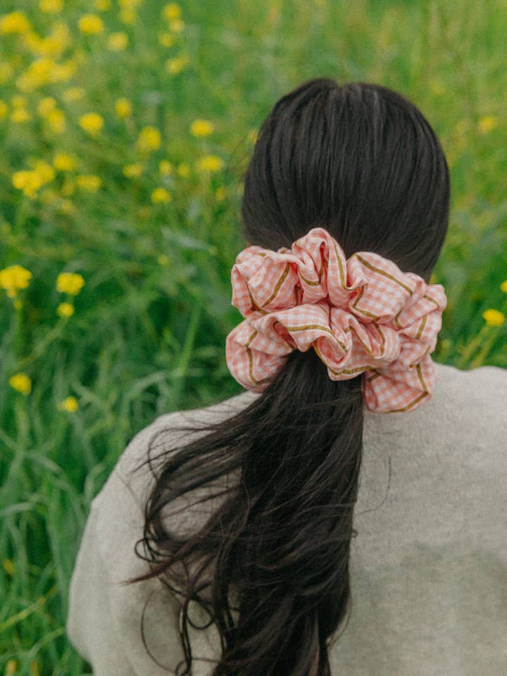 Scrunchie jumbo do mercado de produtores por atacado de KAXI