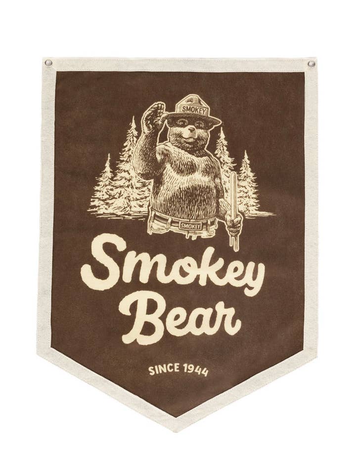 Smokey Camp Flag for wholesale by The Great PNW