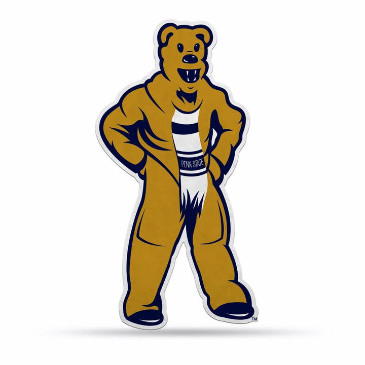 Penn State Mascot Logo Shape Cut Pennant for wholesale by Rico Industries
