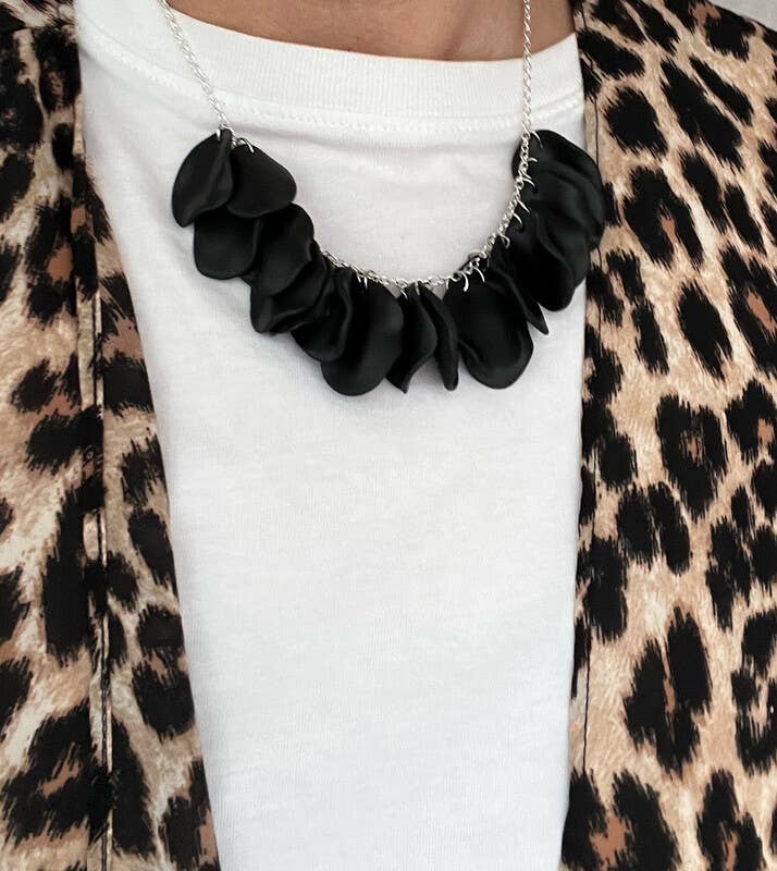 Jewelry By Elina Dahl - Wholesale Choker/Collar - Necklace Black Drop.1