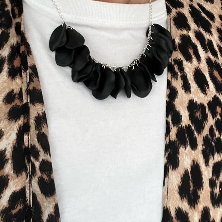 Jewelry By Elina Dahl - Wholesale Choker/Collar - Necklace Black Drop.1