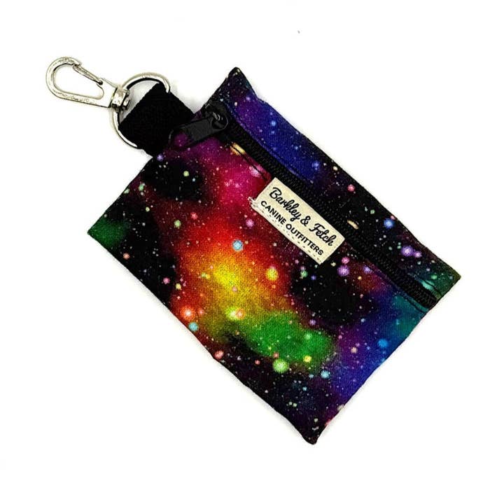 Rainbow Galaxy Poo Bag Holder for wholesale by Barkley and Fetch
