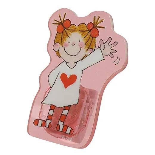 Greeting Life Coco-chan 2-Way Clip, Red RYZ-1067 for wholesale by Greeting Life America