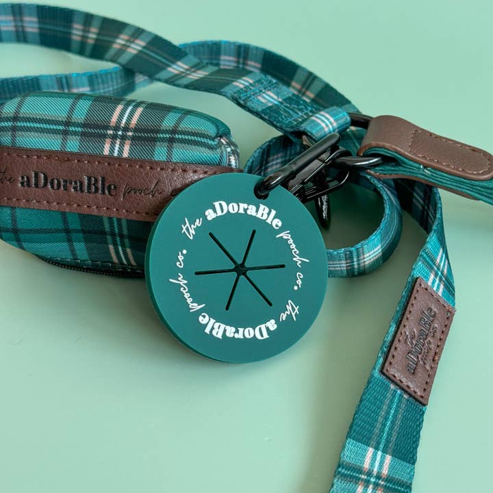 The aDoraBle Pooch Company – wholesale Pet poo bag dispenser – Dog Poop Bag Carrier - Pheasant Green - The aDoraBle Pooch Company2