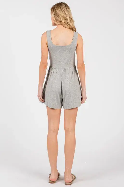 Final Touch - Vente Combishort – femme - Combinaison à détails froncés à double couche - NJU6040612