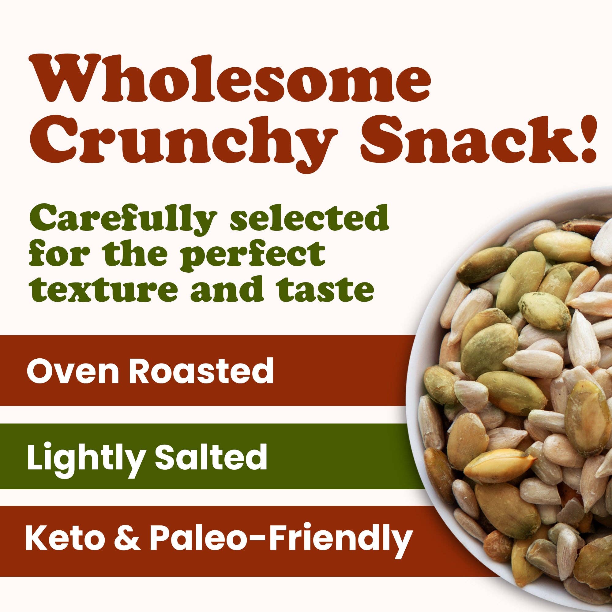 Food To Live - Wholesale Seeds/kernels - Organic Roasted and Salted Sunflower and Pumpkin Seed Mix4