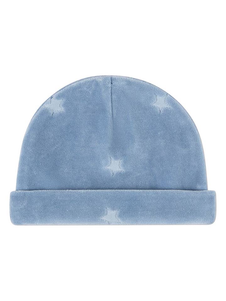 Blue Velvet Star 3 Pc Footie Set for wholesale on Faire2