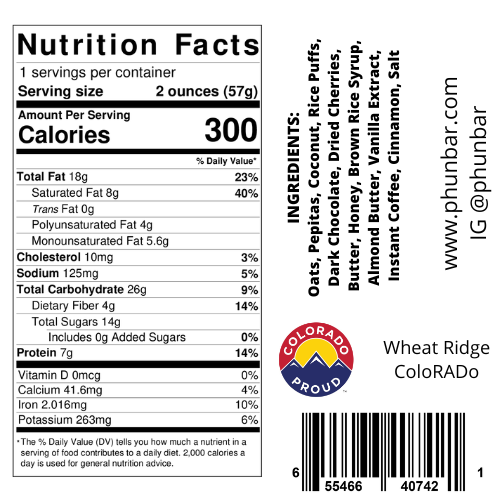 Phun Bar - Venta al por mayor Barrita de aperitivo - PACK DE 12: Café+Chocolate Negro+Cereza "Bomba de Cereza"2