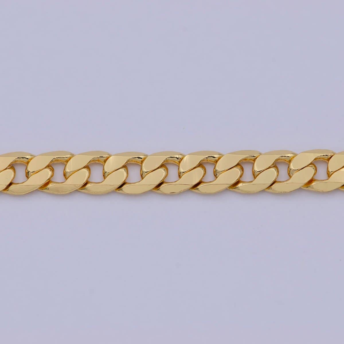 Aim Eternal - Wholesale Link & Chain Necklace - 24k Gold Filled Cuban Link Chain Mens Gold Cuban Curb Chain Mens Jewelry 4mm Cuban Chain for Men Gold Jewelry Chain Boyfriend Gift | WA-472 Clearance Pricing1