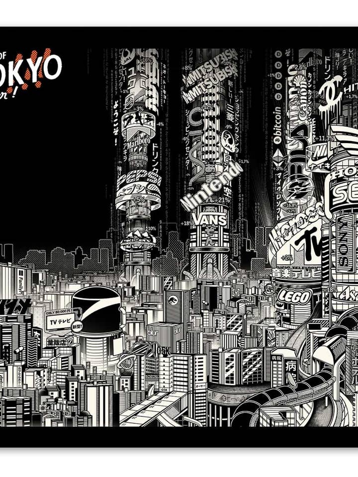 Art-Poster - Neo Tokyo - Paiheme studio for wholesale by Wall Editions