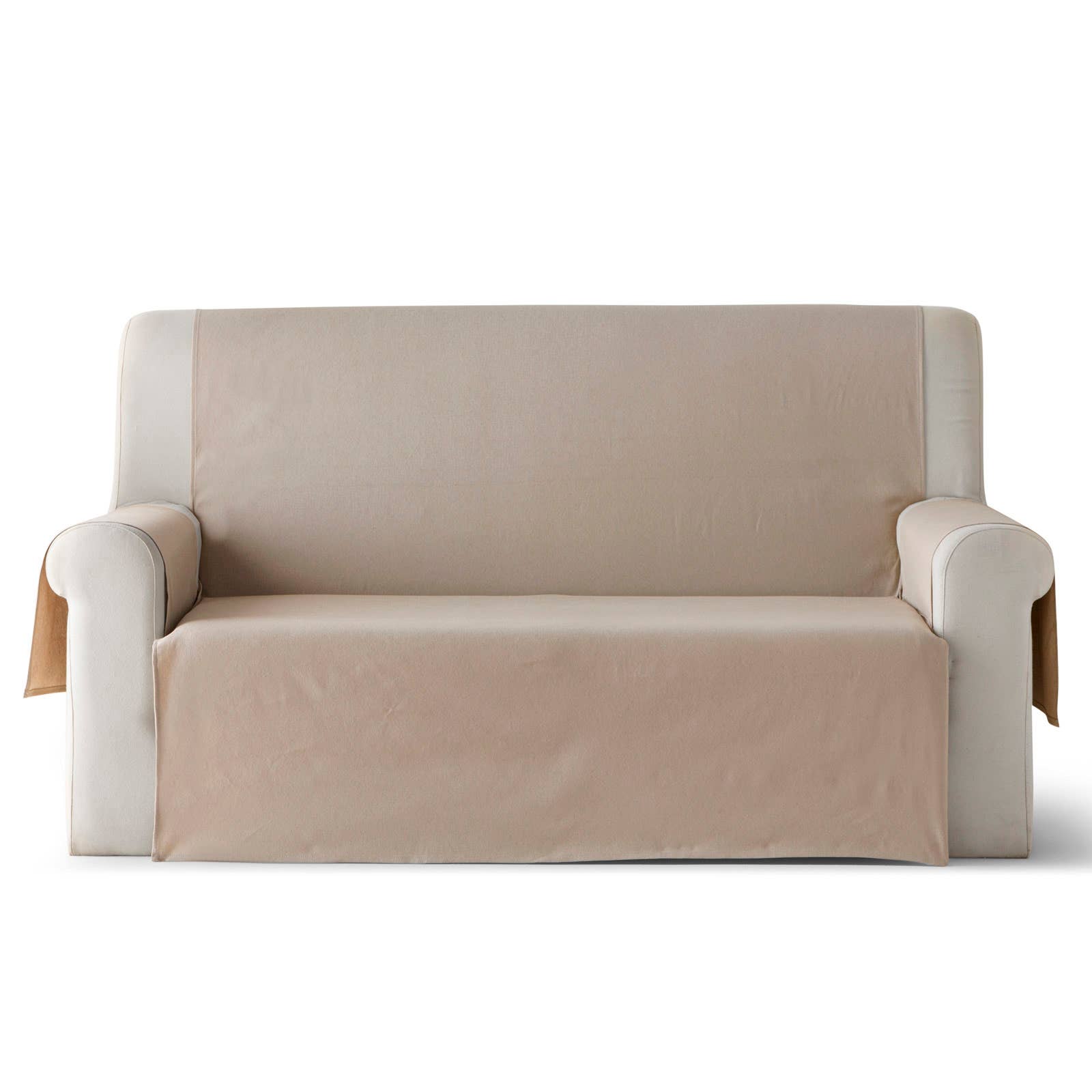 GAMUSI - Wholesale Chair/Sofa Slipcover - Smooth cotton plain sofa cover ALICANTE13