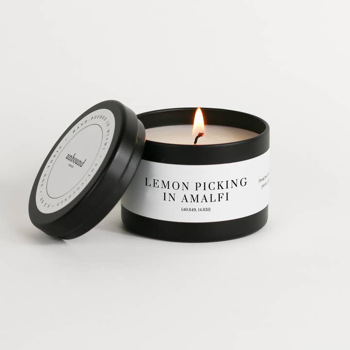 Lemon Picking In Amalfi - CocoSoy Destination Candle - 3.2oz for wholesale by Unbound Candles