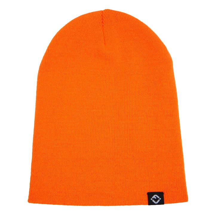 Funky Junque - Vendita all'ingrosso Berretto - Bambini - Berretto in acrilico per bambini - Arancione fluo (M/L - 2-9 anni)