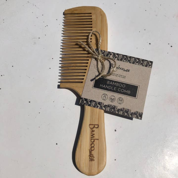 Bamboo Switch - Wholesale Hair Brush/Comb - Bamboo Handled Comb | Haircare Bestseller